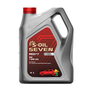 S-OIL 7 RED #7 SN 15W-40