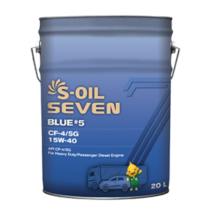 S-OIL 7 BLUE #5 CF-4 / SG 15W-40