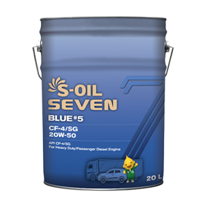 S-OIL 7 BLUE #5 CF-4 / SG 20W-50