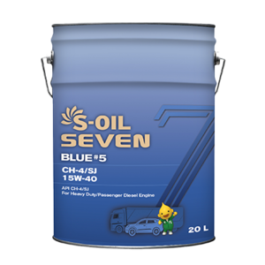 S-OIL 7 BLUE #5 CH-4 / SJ 15W-40