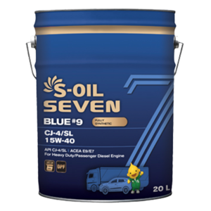 S-OIL 7 BLUE #9 CJ-4 / SL 15W-40